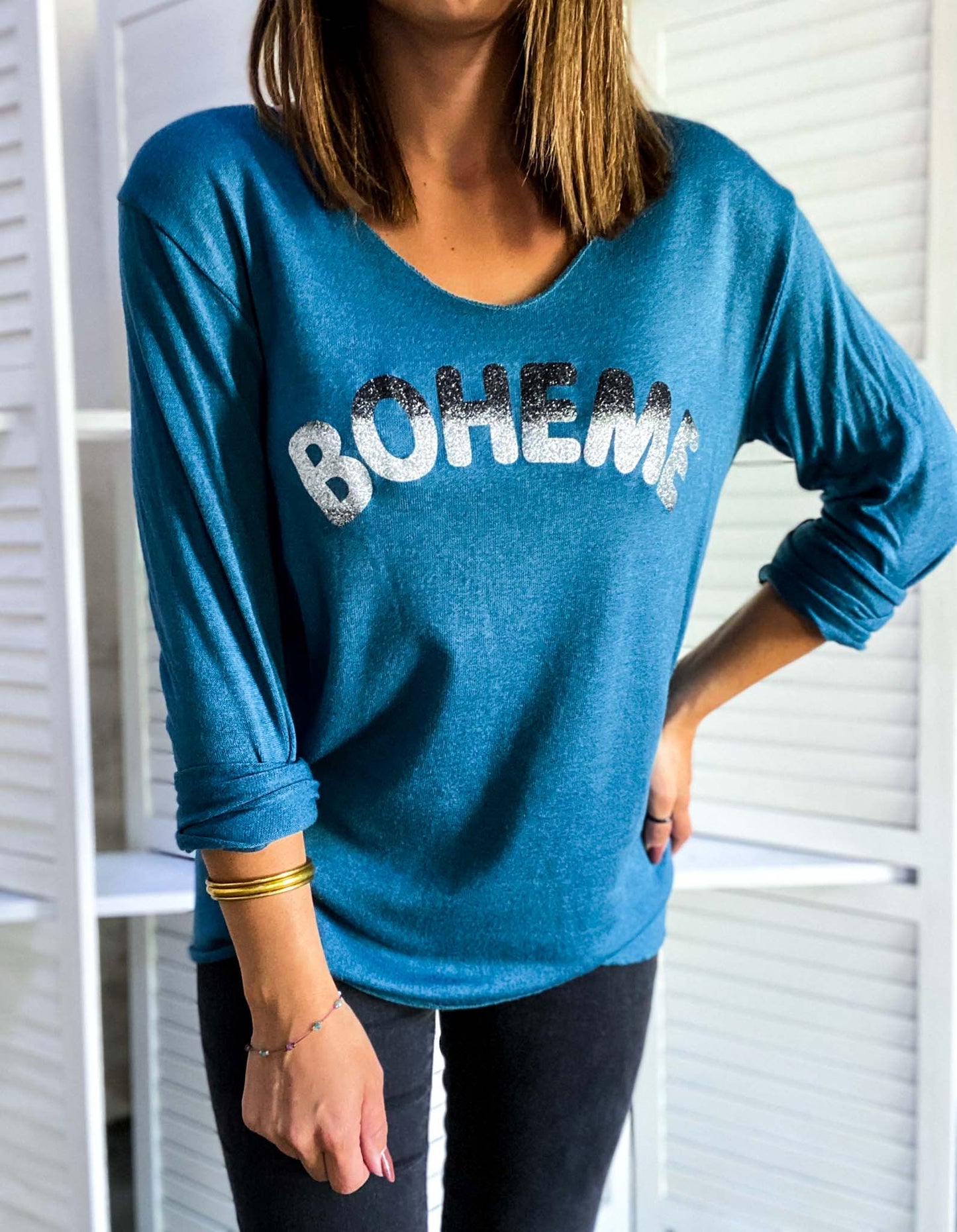 PULL FIN BOHÈME (DÉGRADÉ)