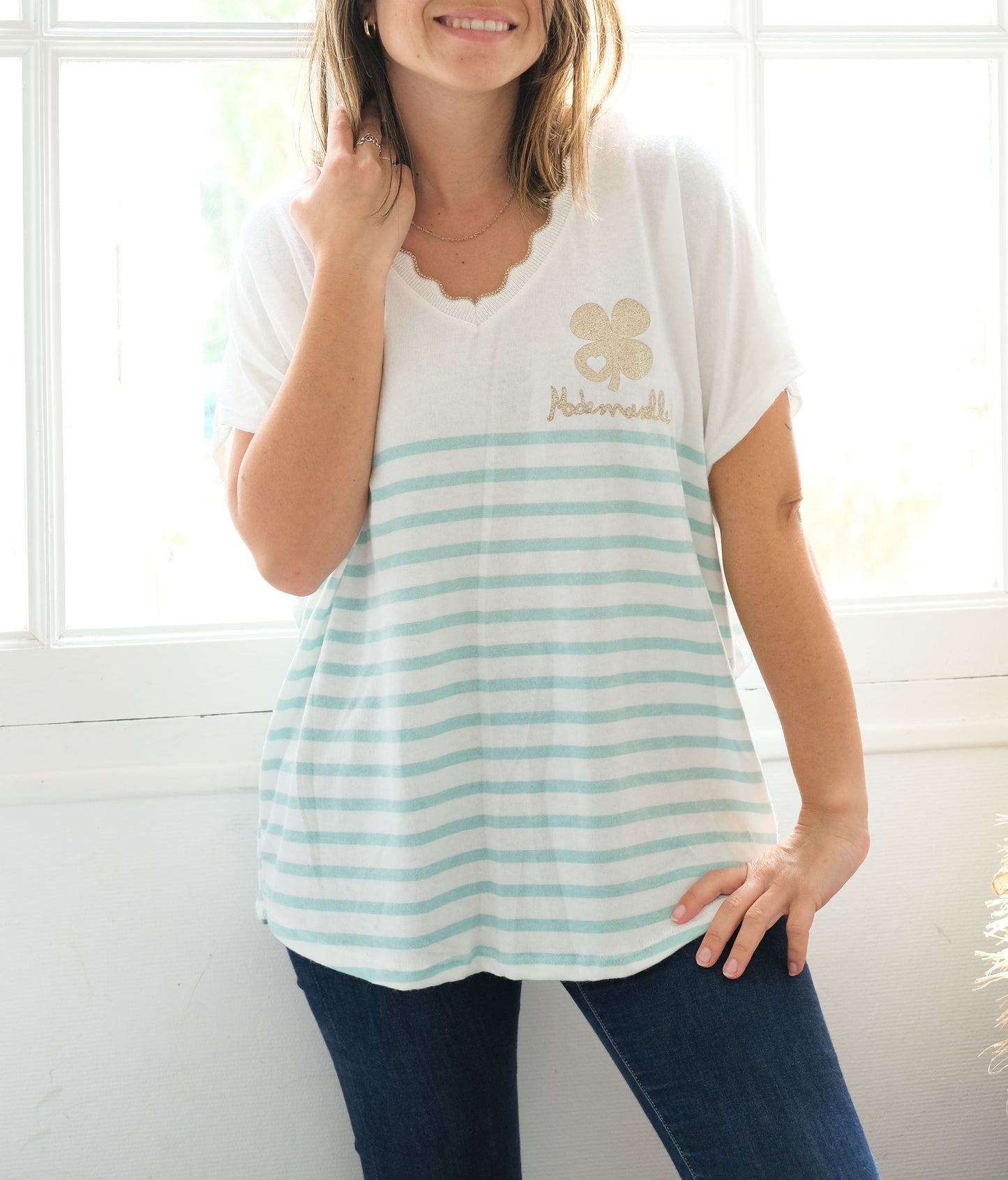 TEE-SHIRTS MADEMOISELLE MARINIÈRE