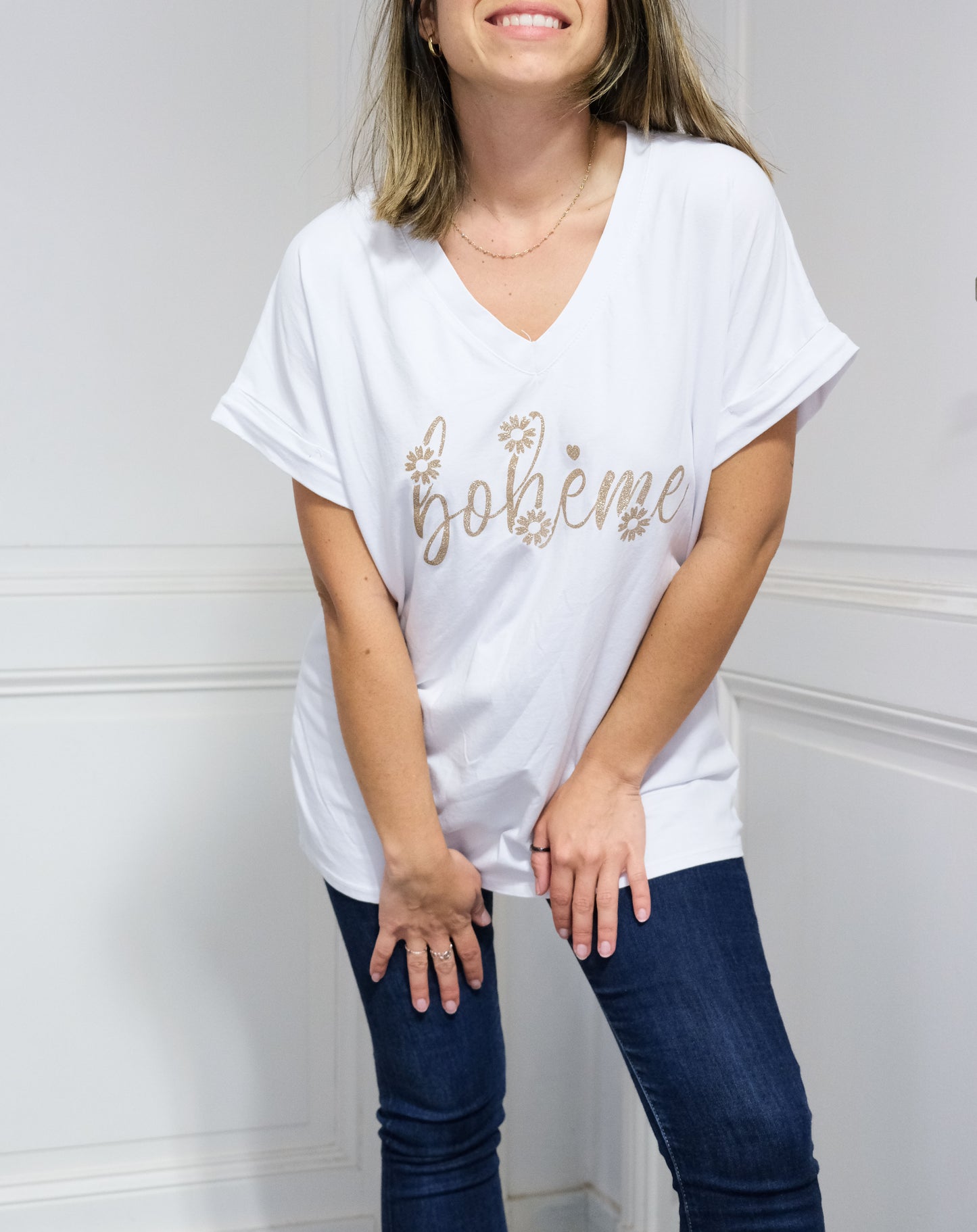 TEE-SHIRTS BOHÈME FLEURS