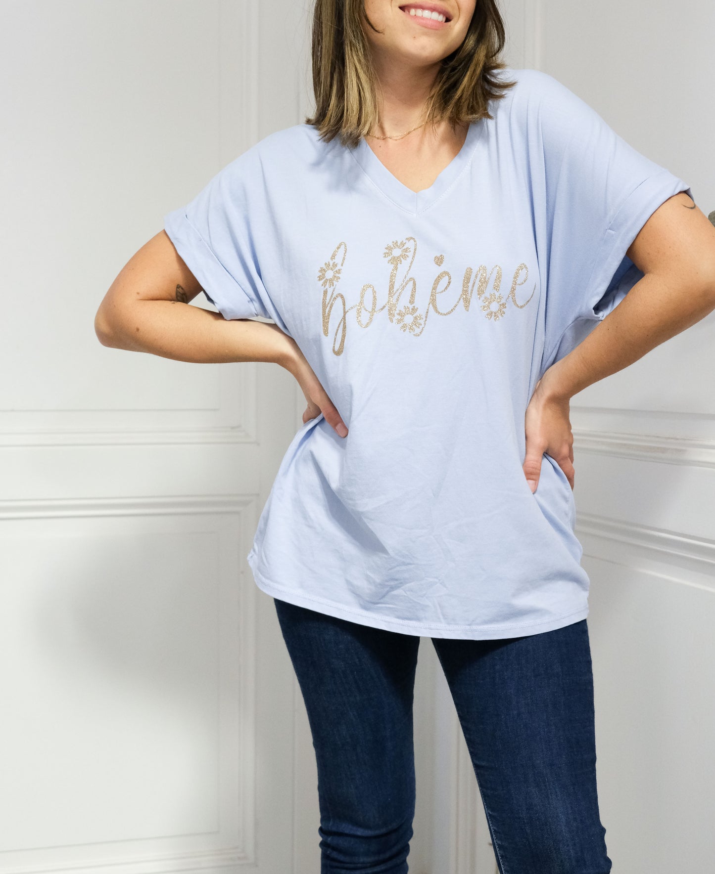 TEE-SHIRTS BOHÈME FLEURS