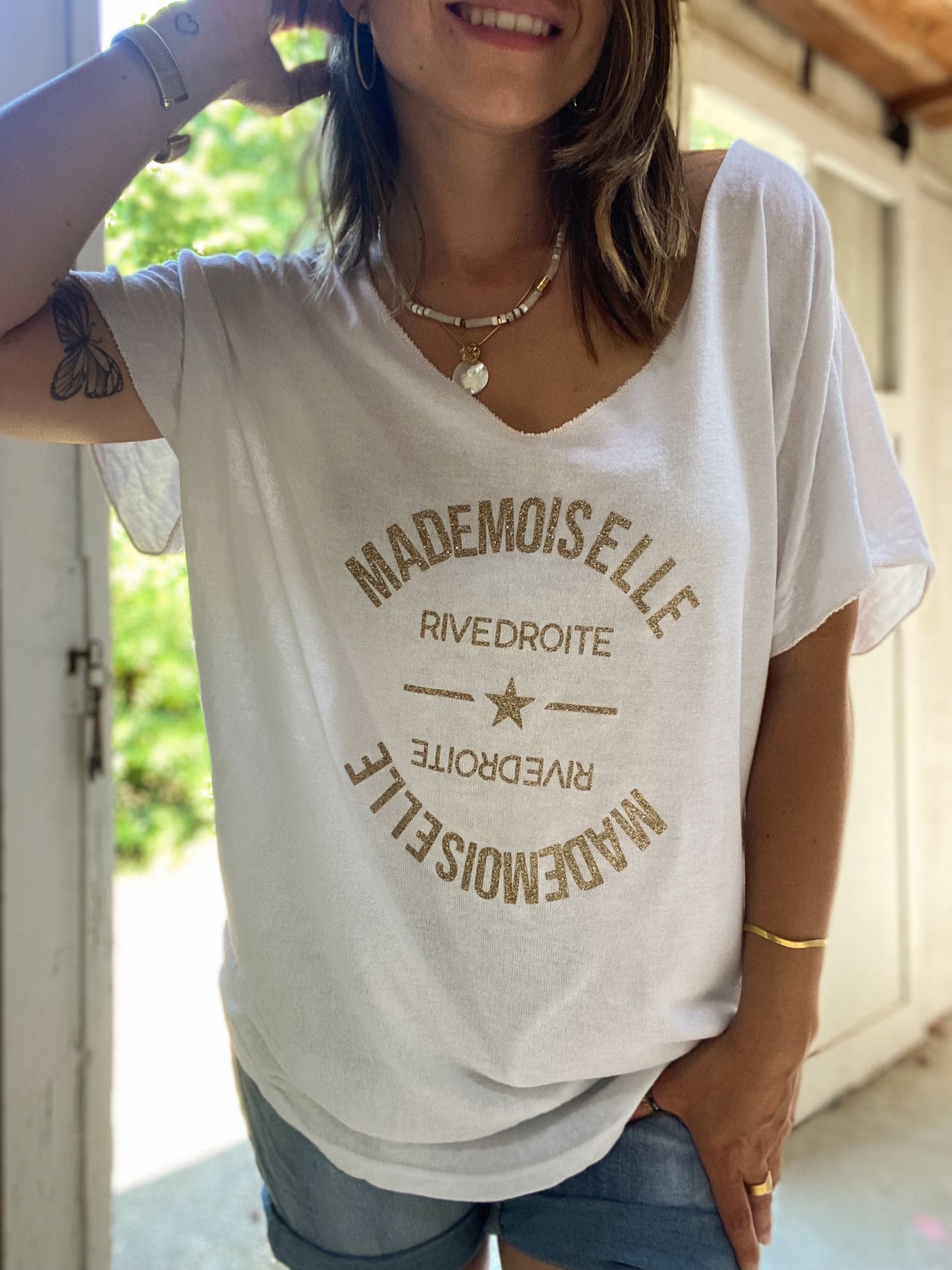 TEE-SHIRTS MADEMOISELLE RIVE DROITE