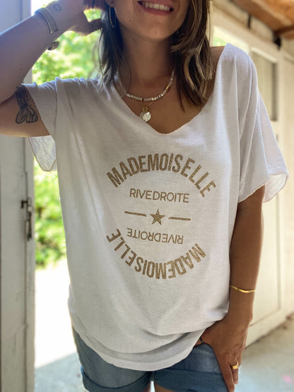 TEE-SHIRTS MADEMOISELLE RIVE DROITE