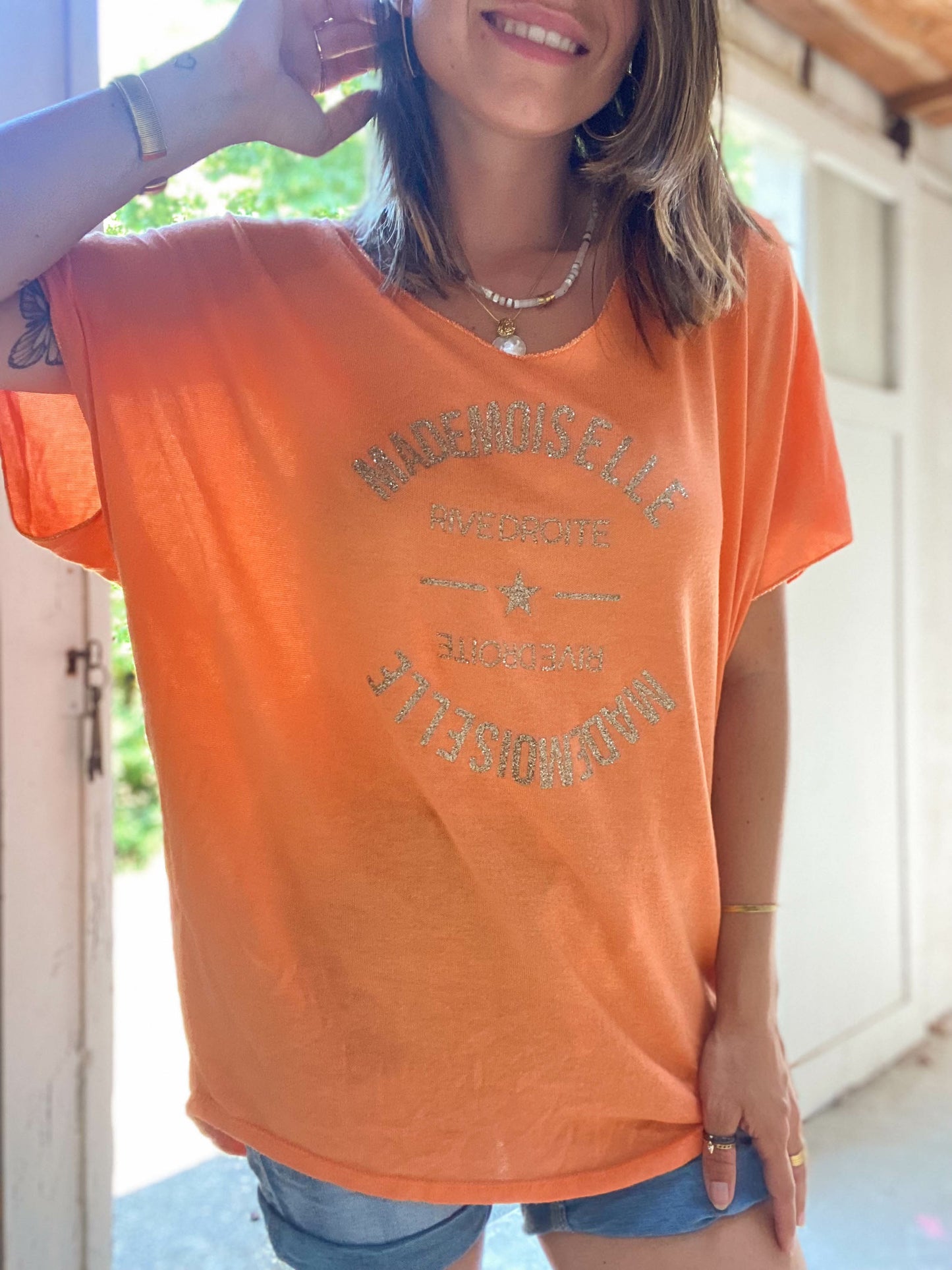TEE-SHIRTS MADEMOISELLE RIVE DROITE