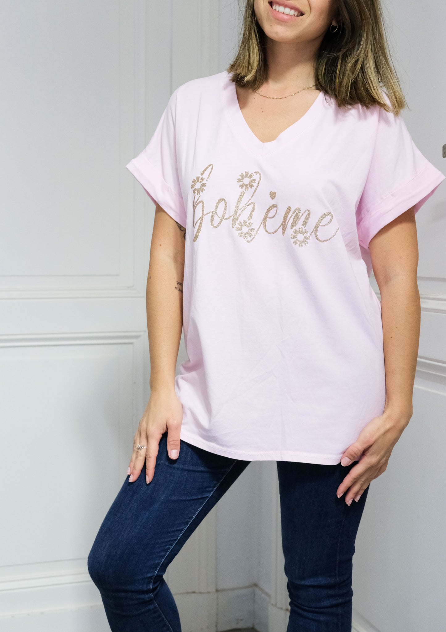 TEE-SHIRTS BOHÈME FLEURS