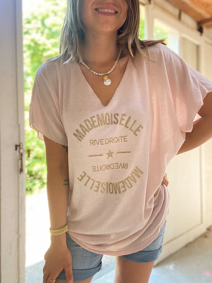 TEE-SHIRTS MADEMOISELLE RIVE DROITE
