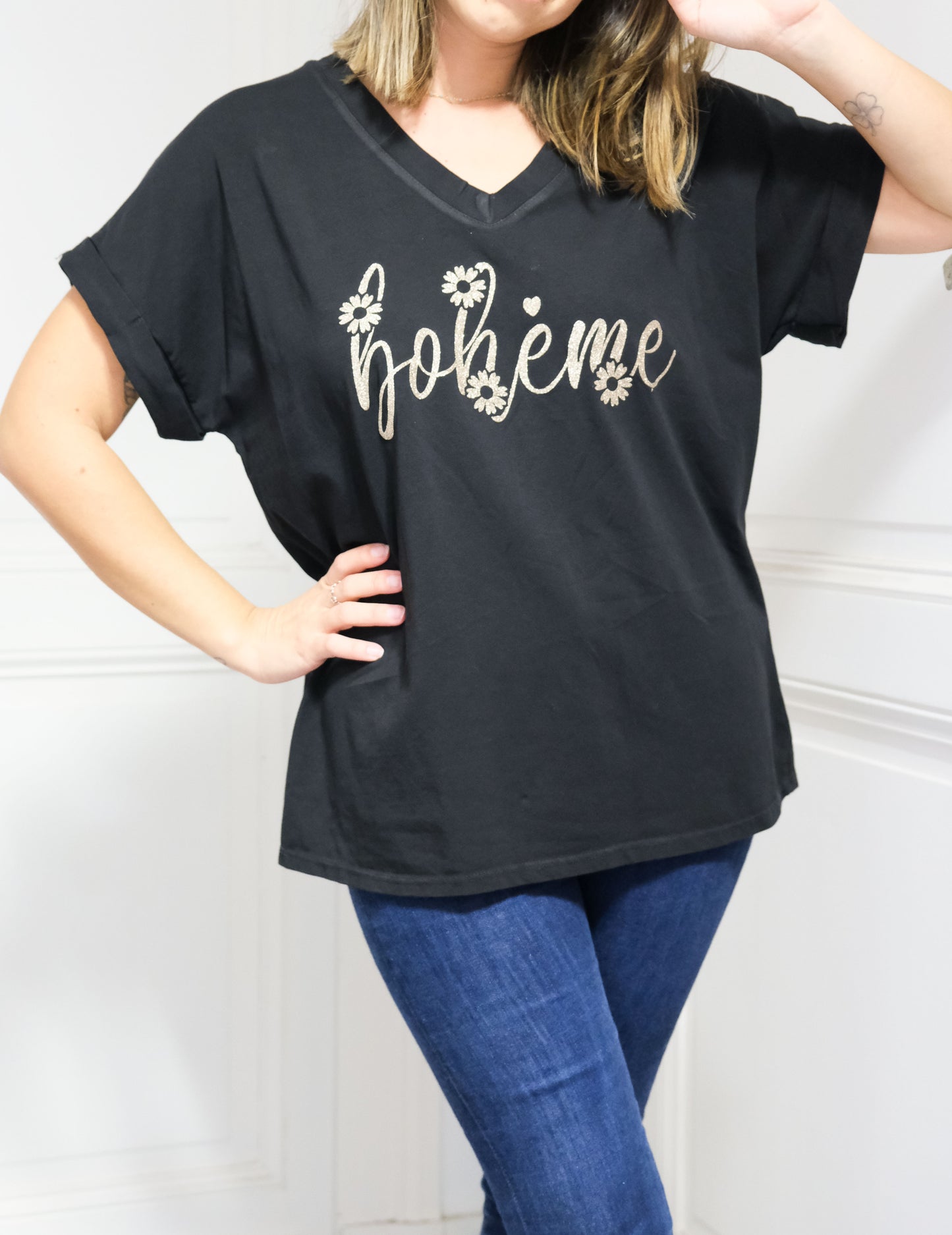 TEE-SHIRTS BOHÈME FLEURS
