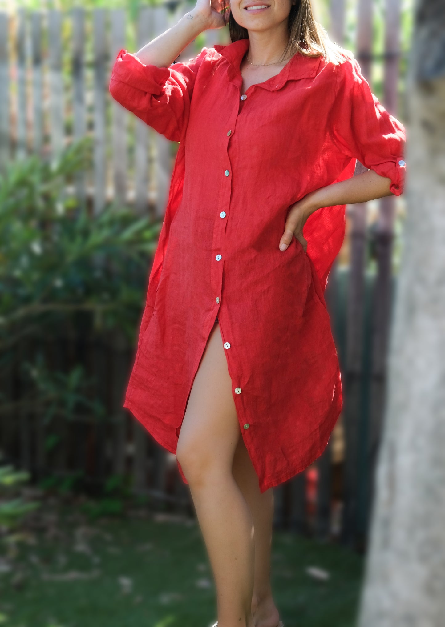 ROBE CHEMISE LOUNA