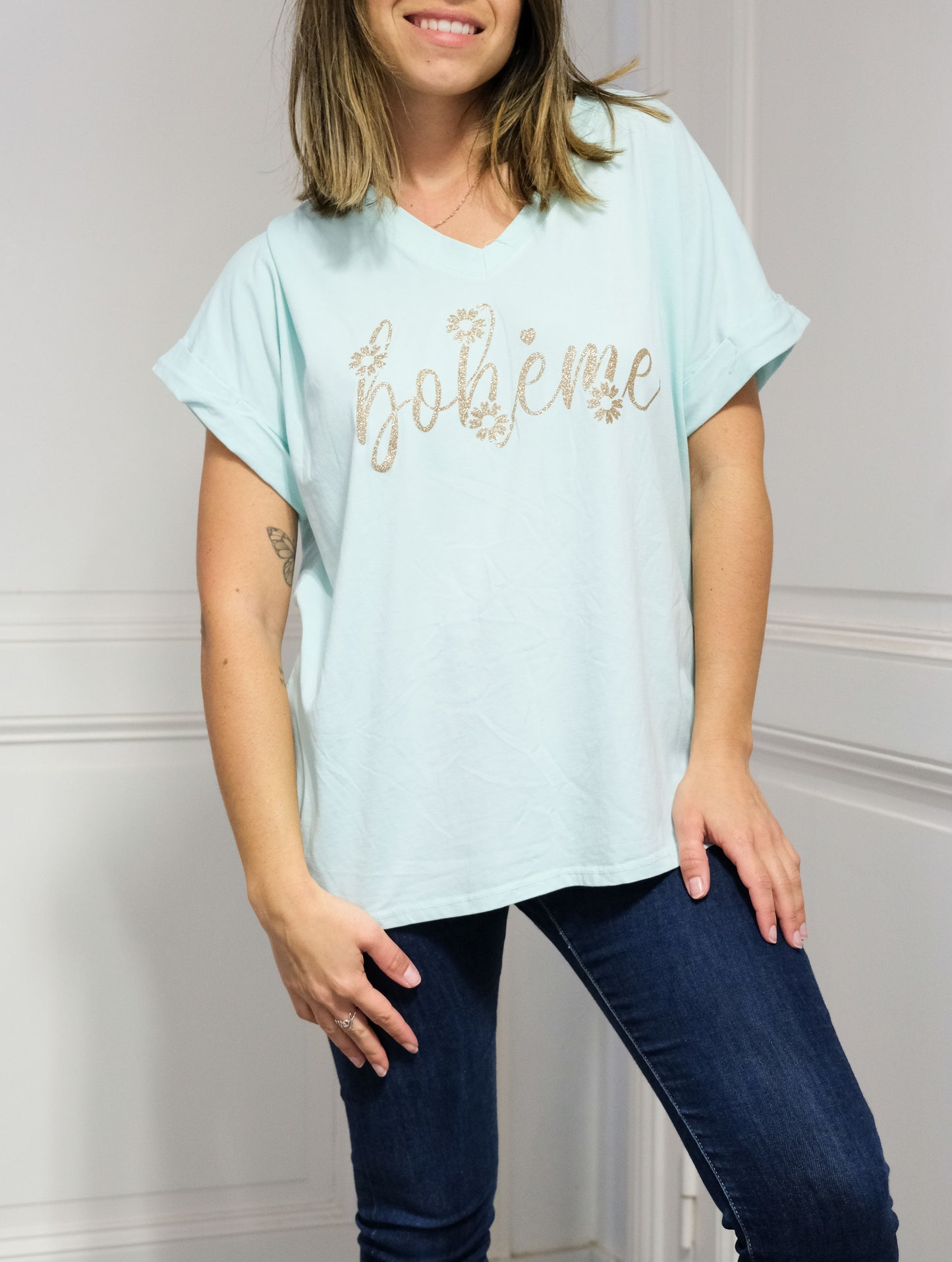 TEE-SHIRTS BOHÈME FLEURS