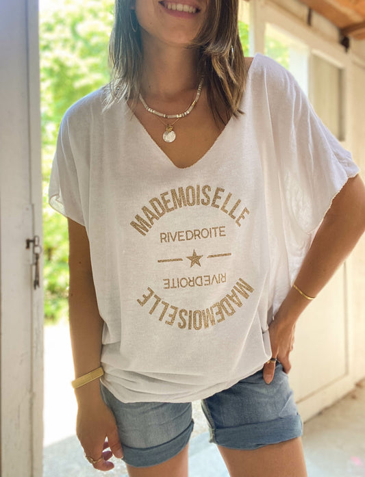 TEE-SHIRTS MADEMOISELLE RIVE DROITE