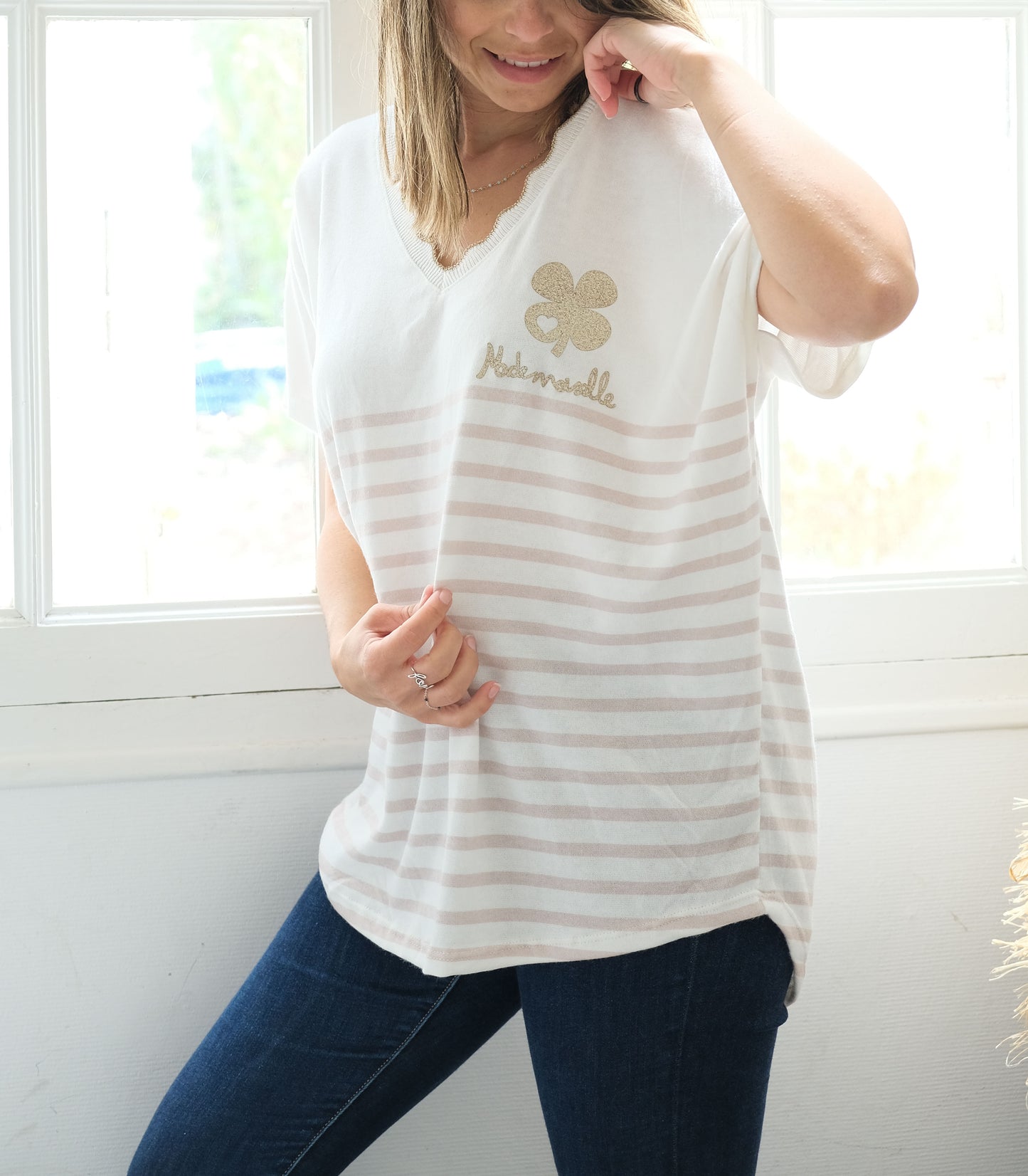TEE-SHIRTS MADEMOISELLE MARINIÈRE
