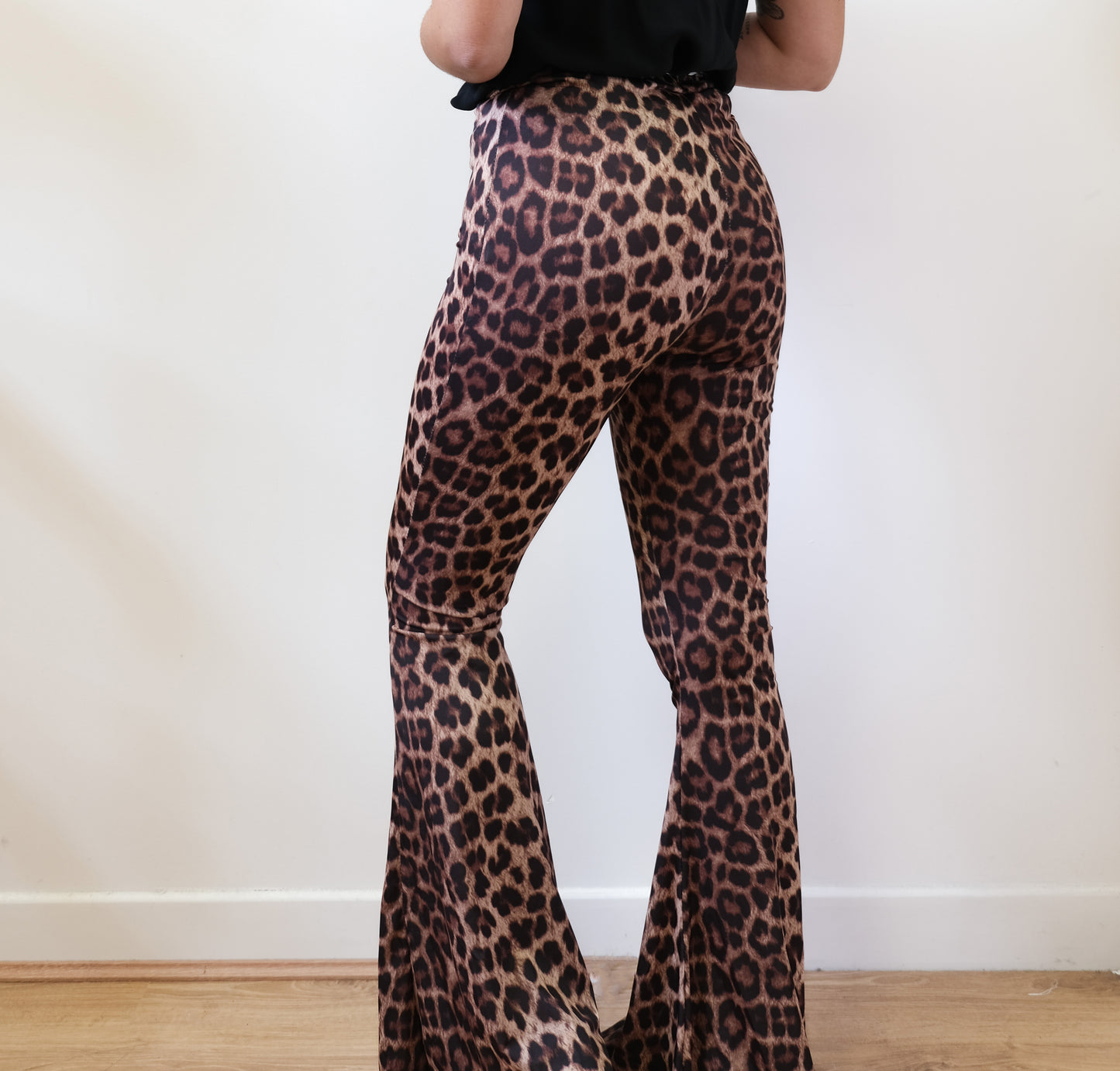 PANTALON FLUIDE LÉOPARD