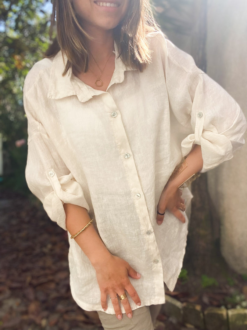 CHEMISE PEACE AND LOVE