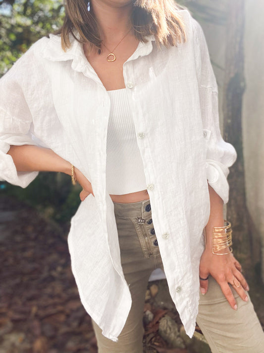 CHEMISE PEACE AND LOVE